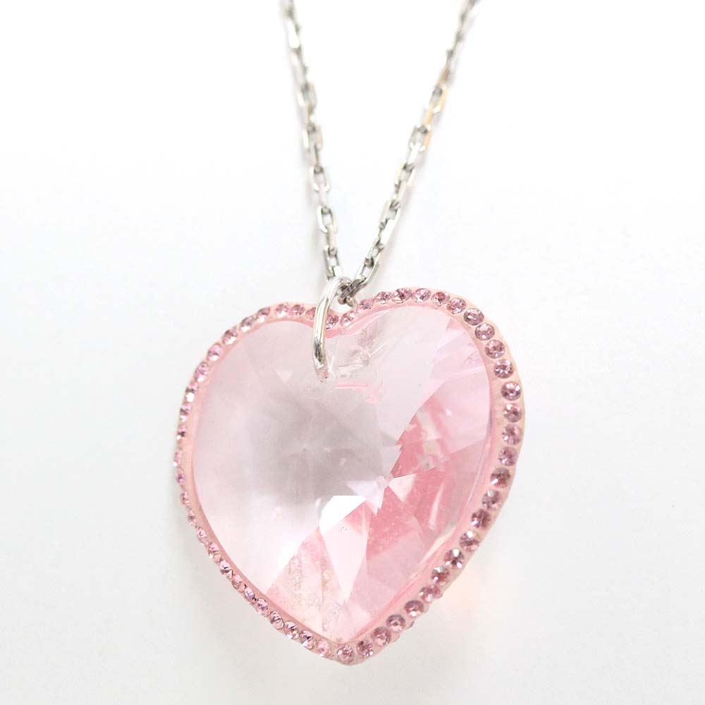 SWAROVSKI Swarovski Heart Necklace Metal / Swarovski