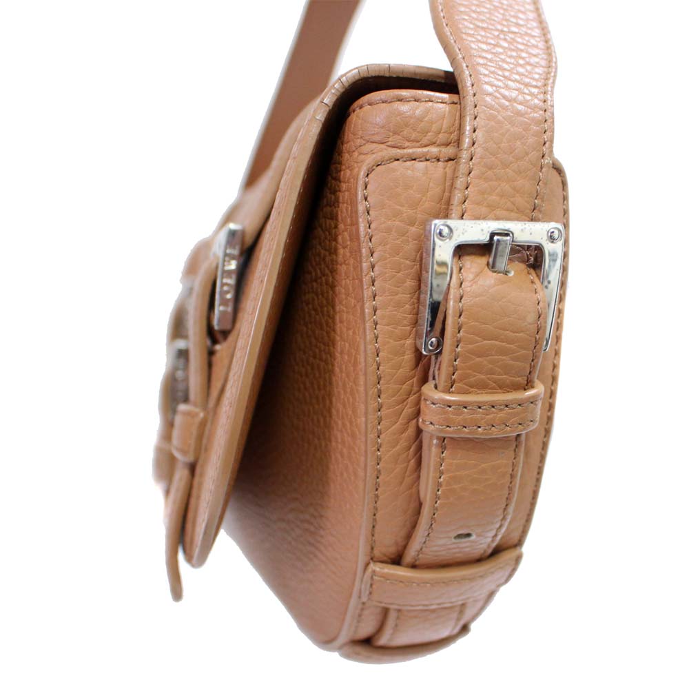 loewe罗意威单肩310.79.007单肩包皮革棕色女士【二手】