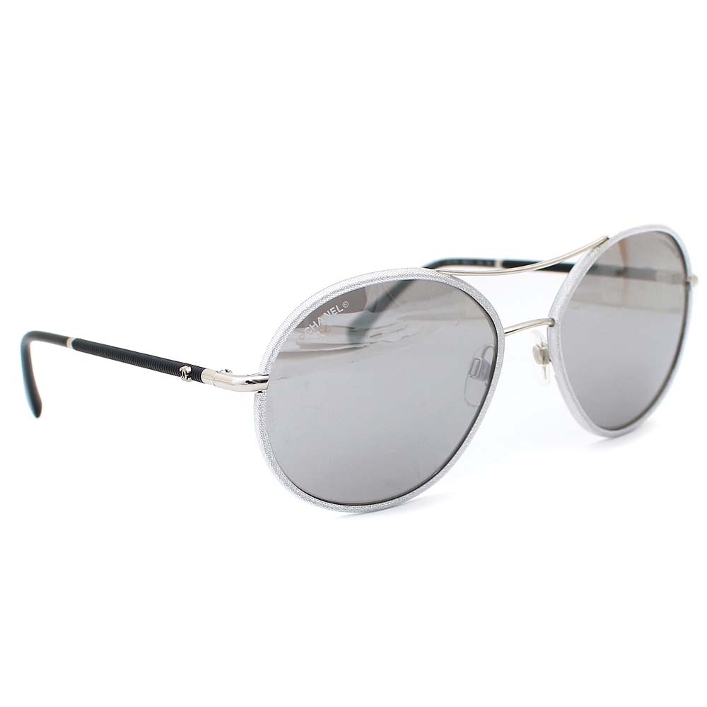 chanel sunglasses silver