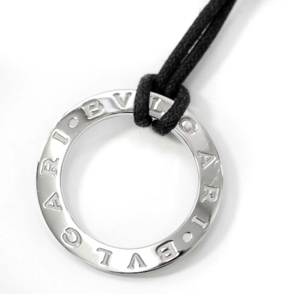 最安値に挑戦 Bvlgari ブルガリ ラージ サークル チョーカー ユニセックス ホワイトゴールド ブラック K18ゴールド コード ジュエリー ランキング１位受賞 Hill Country Visitor Com
