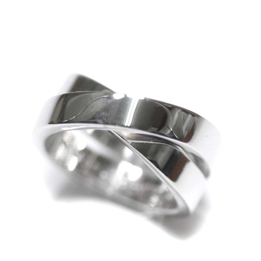 シニアファッション Cartier カルティエ パリリング リング 指輪 ユニセックス 9号 ホワイトゴールド K18ゴールド ジュエリー 50 Off Www Skidr In