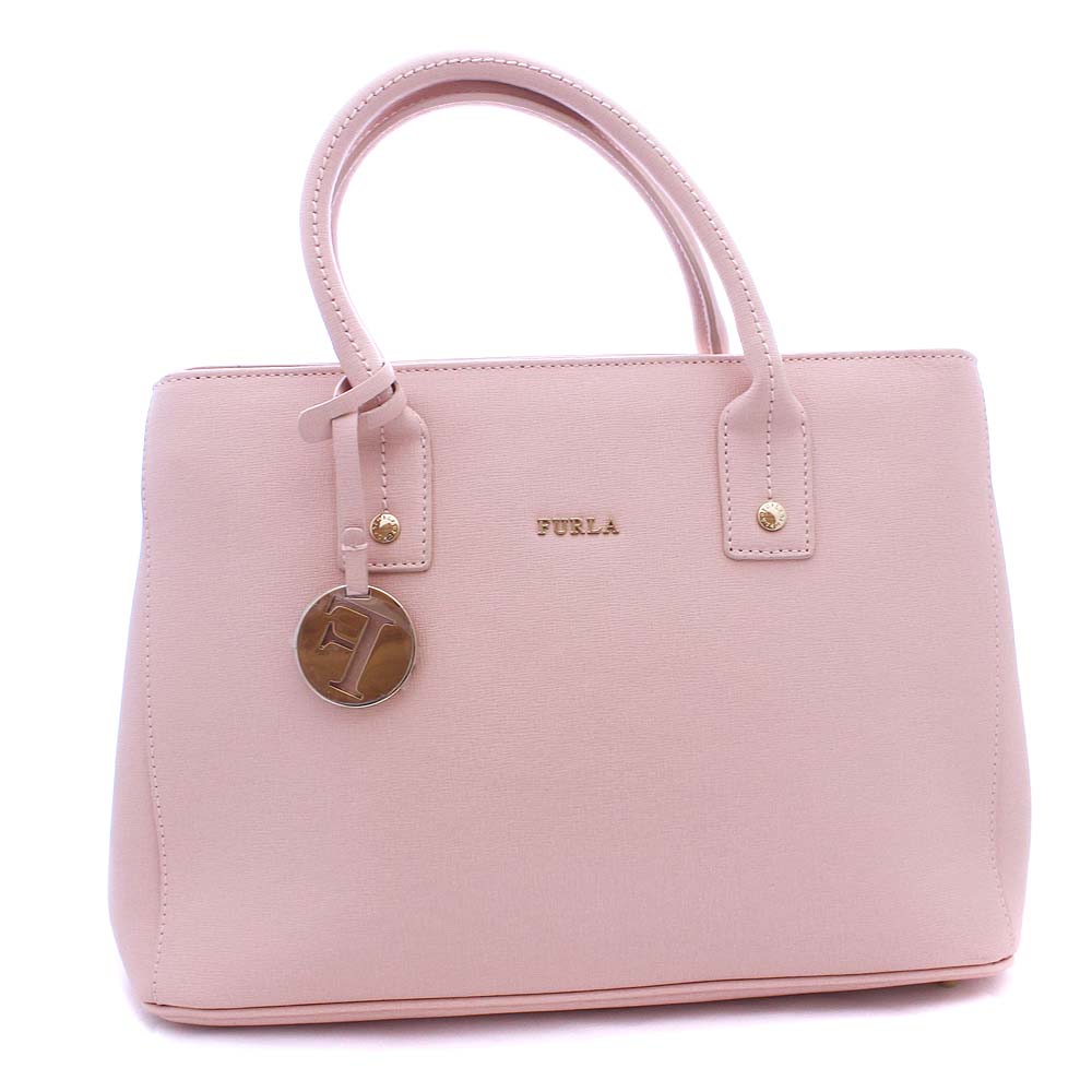 furla furla琳达2way单肩包手提包真皮宝贝粉色女[预售]