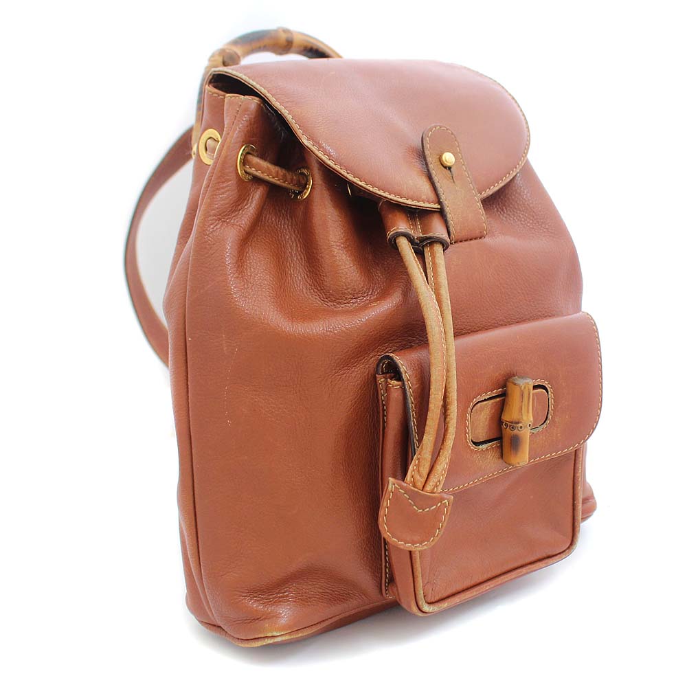 gucci bamboo mini backpack