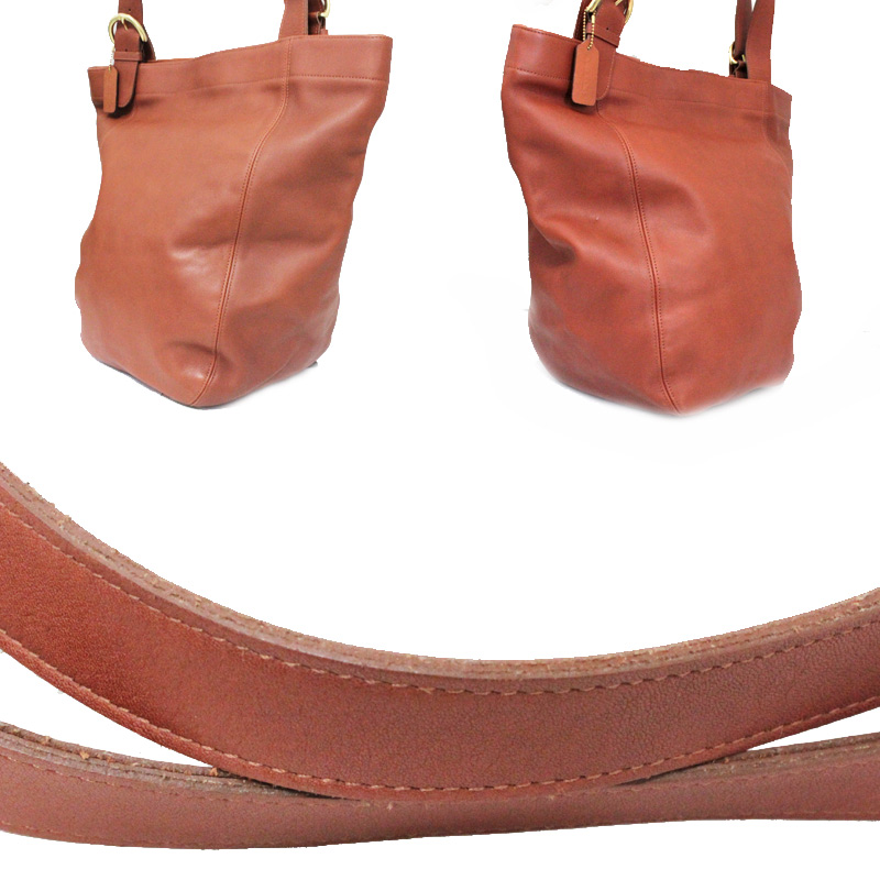 COACH [coach] leather shoulder bag 4082 tote bag brown brown goods [pre ...
