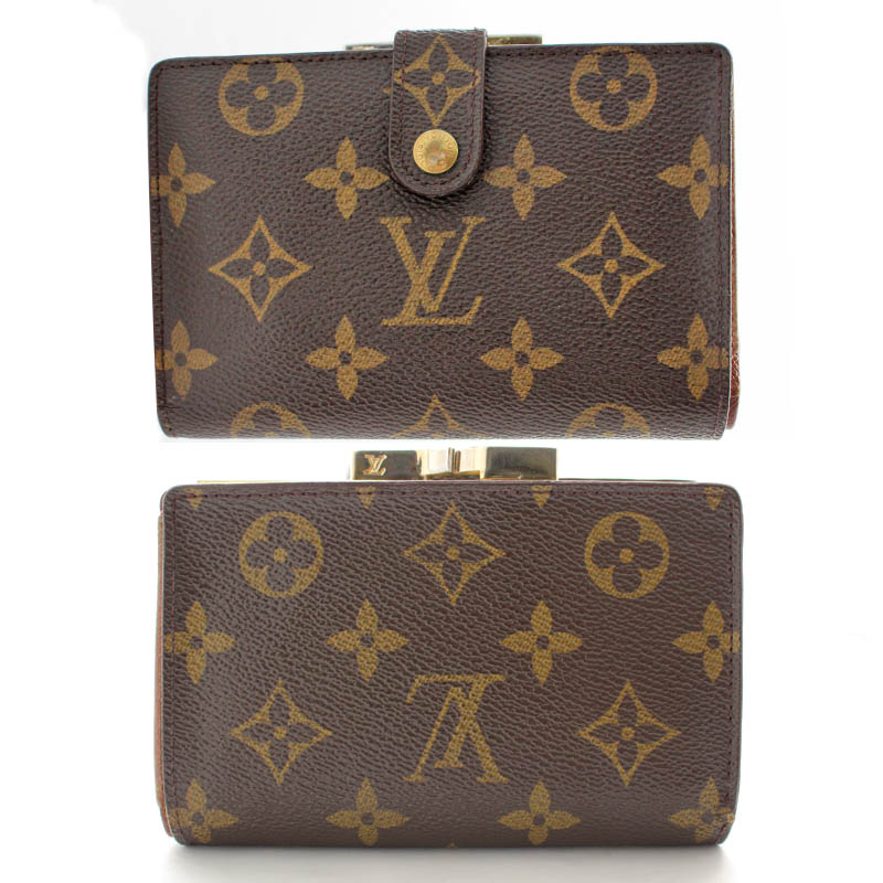 Louis Vuitton ルイヴィトン 2つ折り財布 財布 ポルトモネ ビエ ヴィエノワ モノグラム がま口 Usa製 ゴールド金具 ー ブラモ 欲しいブランド品がすぐ見つかる ネット通販サイト