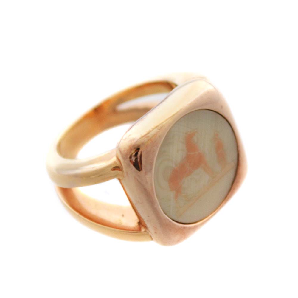 hermes corozo ring