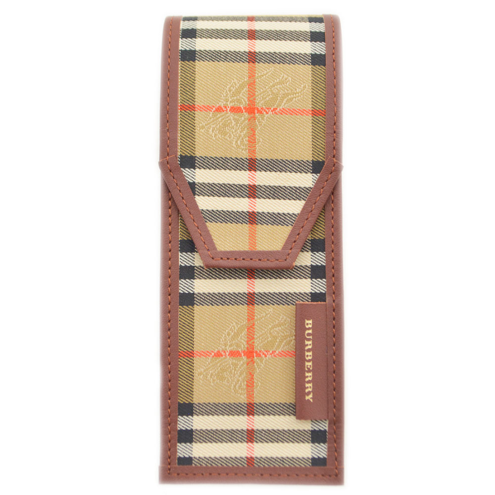 Burberry バーバリー チェック柄 ペンケース キャンバス レザー ベージュ ユニセックス 中古 ー ブラモ 欲しいブランド品がすぐ見つかる ネット通販サイト Burberry バーバリー チェック柄 ペンケース キャンバス レザー ベージュ ユニセックス 中古 ー ブラモ 欲しいブランド品がすぐ見つかる ネット通販サイト