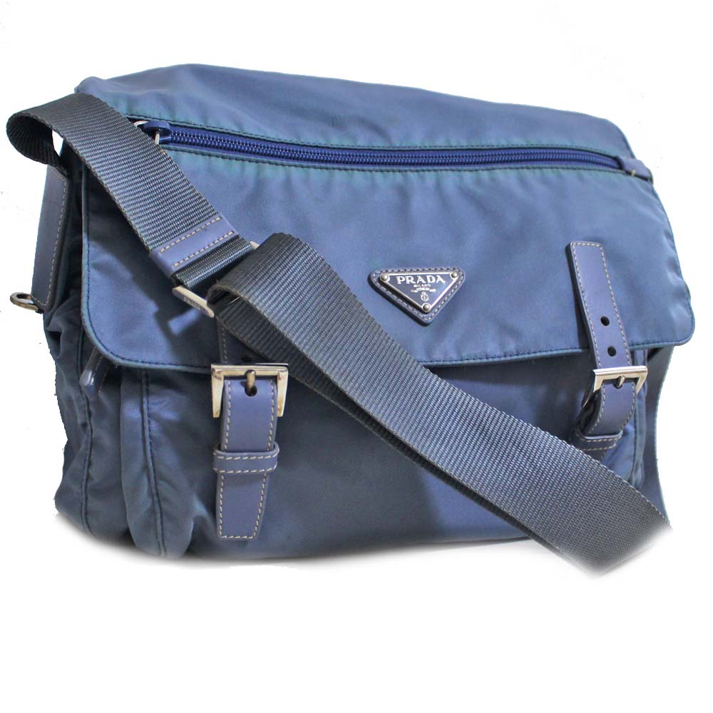 prada nylon shoulder bag second hand