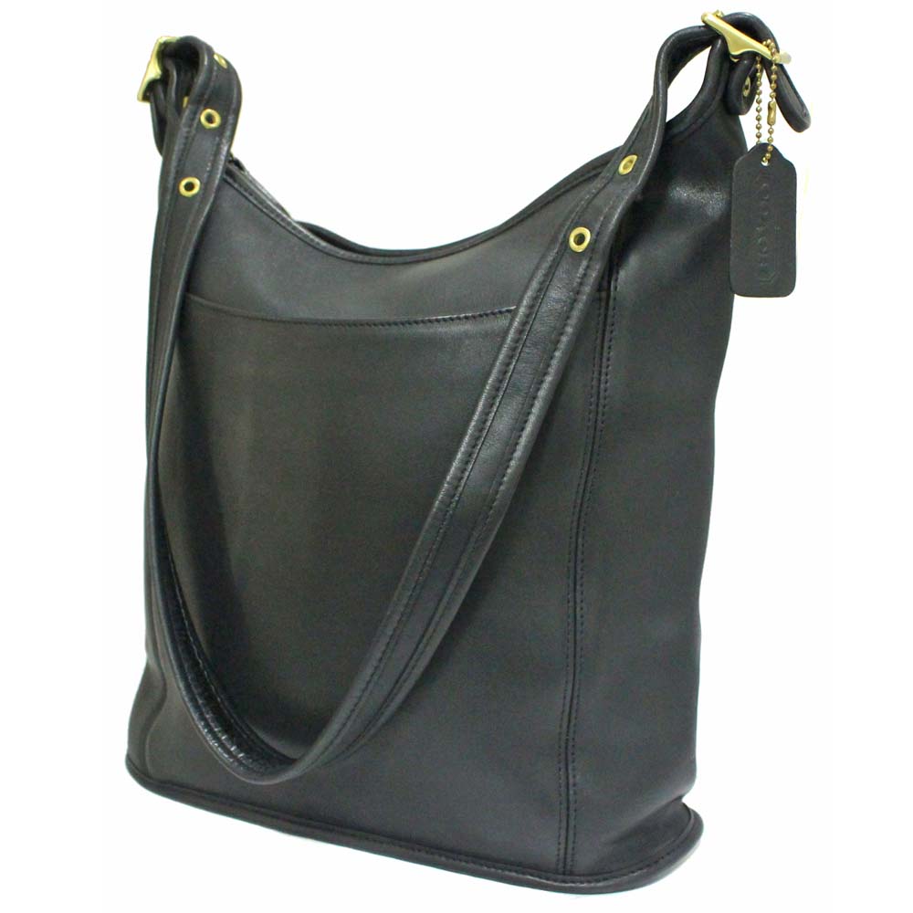 coach教练斜挎单肩包9060皮革黑色女士[二手]