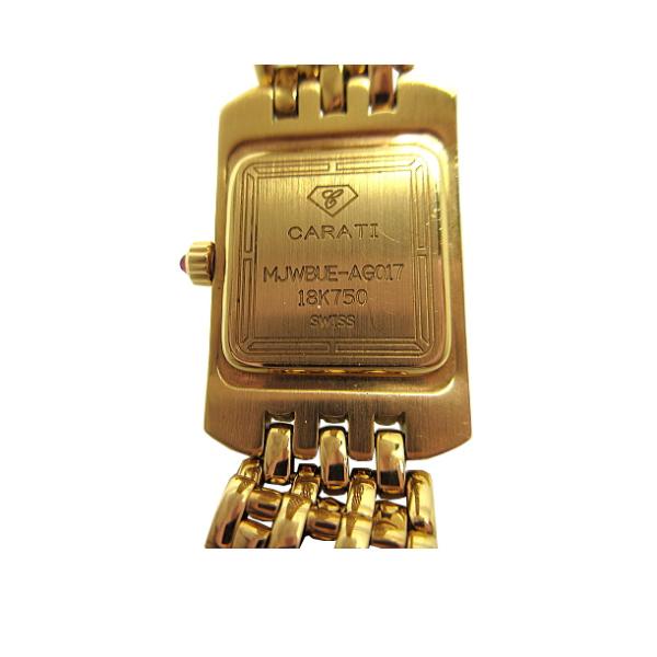 卡拉奇k18yg钻石手表