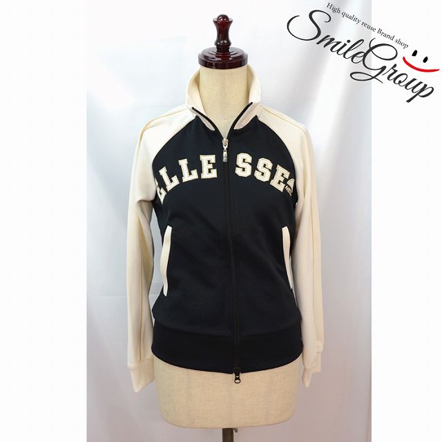 エレッセ ジャンパー Ellesse ホワイト ネイビー トラックジャンパー レディース 長袖 スポーツ サイズs ー ブラモ 欲しいブランド品がすぐ見つかる ネット通販サイト