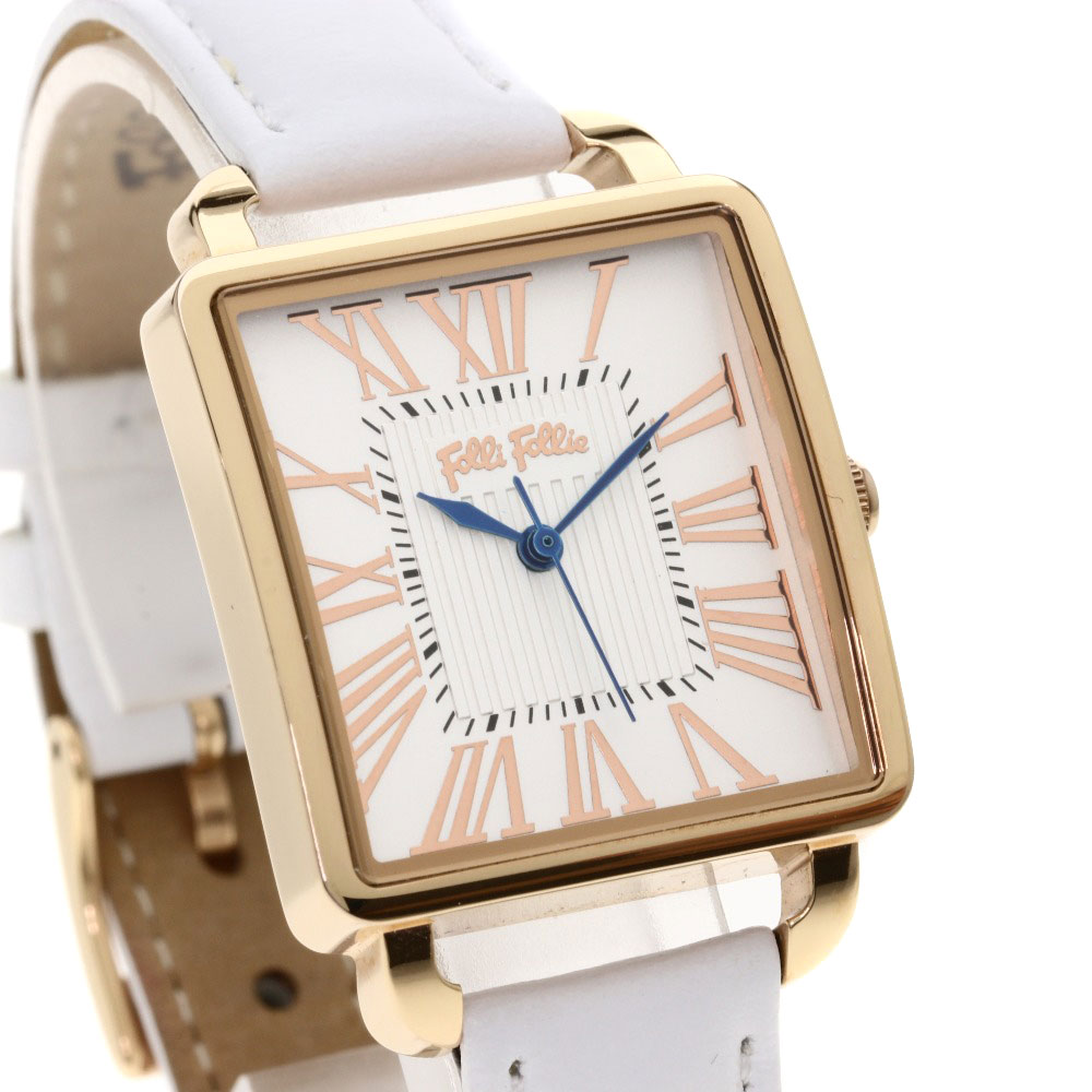 フォリフォリ Wf16r012sp スクエアウォッチ 腕時計レディース ー ブラモ 欲しいブランド品がすぐ見つかる ネット通販サイト