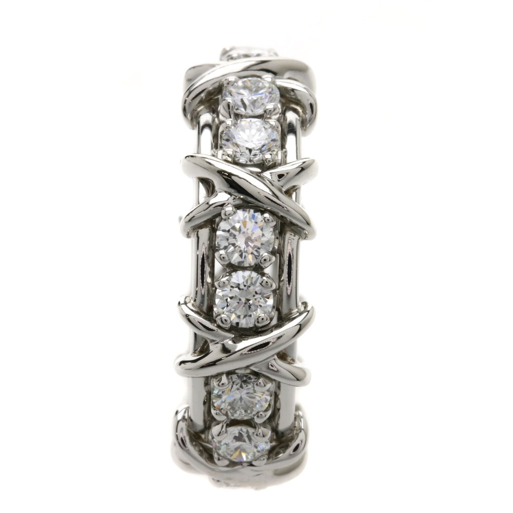 Tiffany Diamond Jean Schlumberger 16 Stone Ring Rings and Rings Women ー