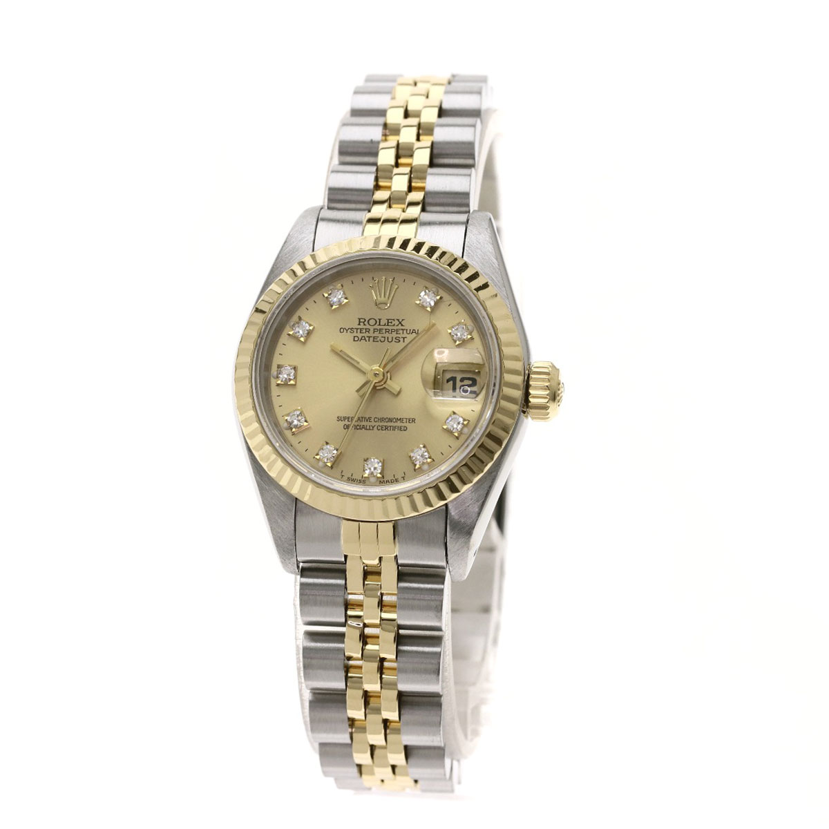 劳力士69173g datejust手表oh成品女性