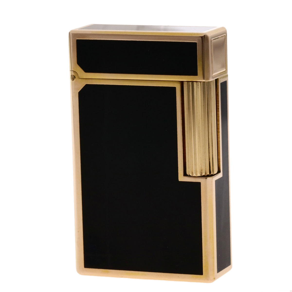 dupont ligne 1黑色漆器打火机男士