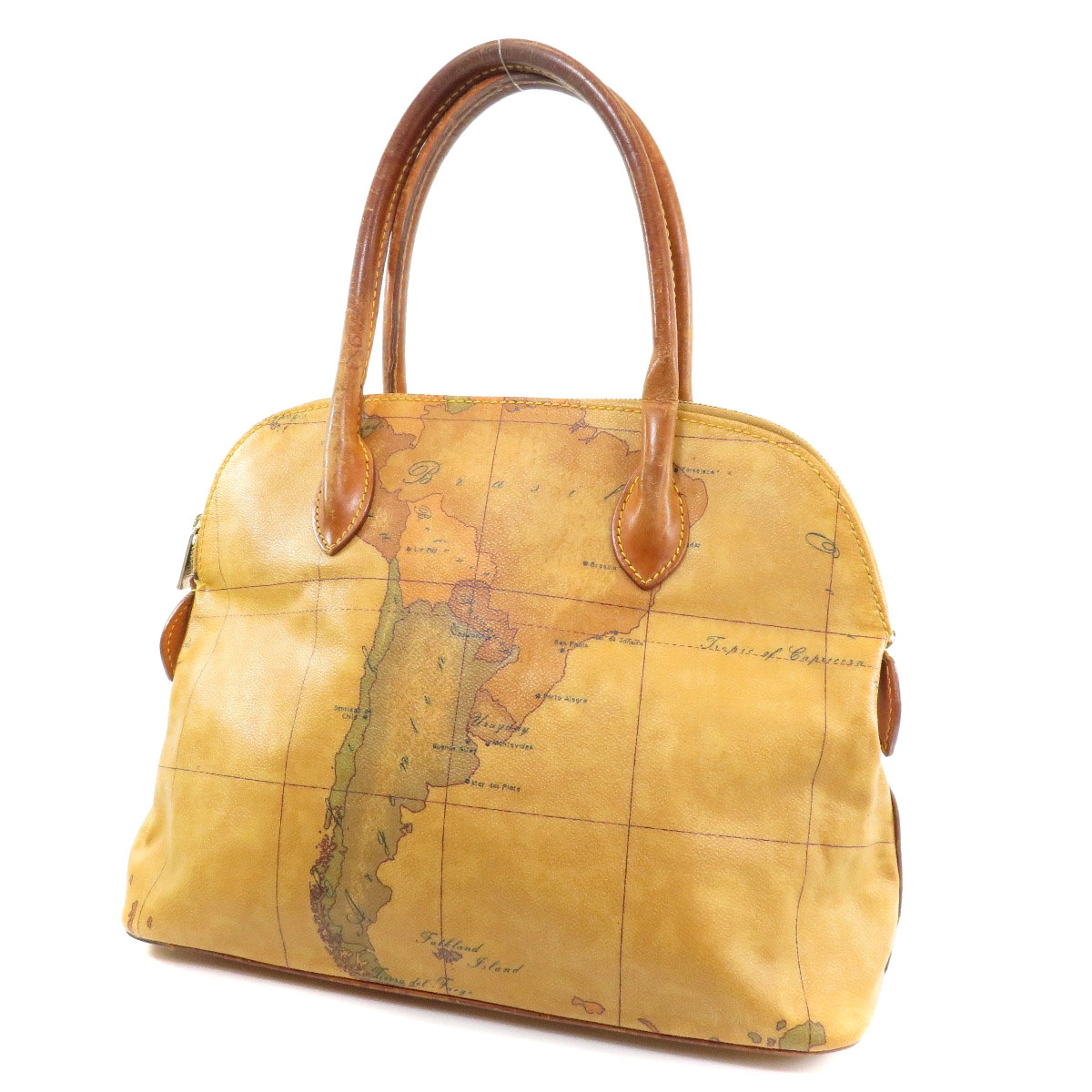 プリマクラッセ 世界地図柄 ハンドバッグレディース ー ブラモ 欲しいブランド品がすぐ見つかる ネット通販サイト