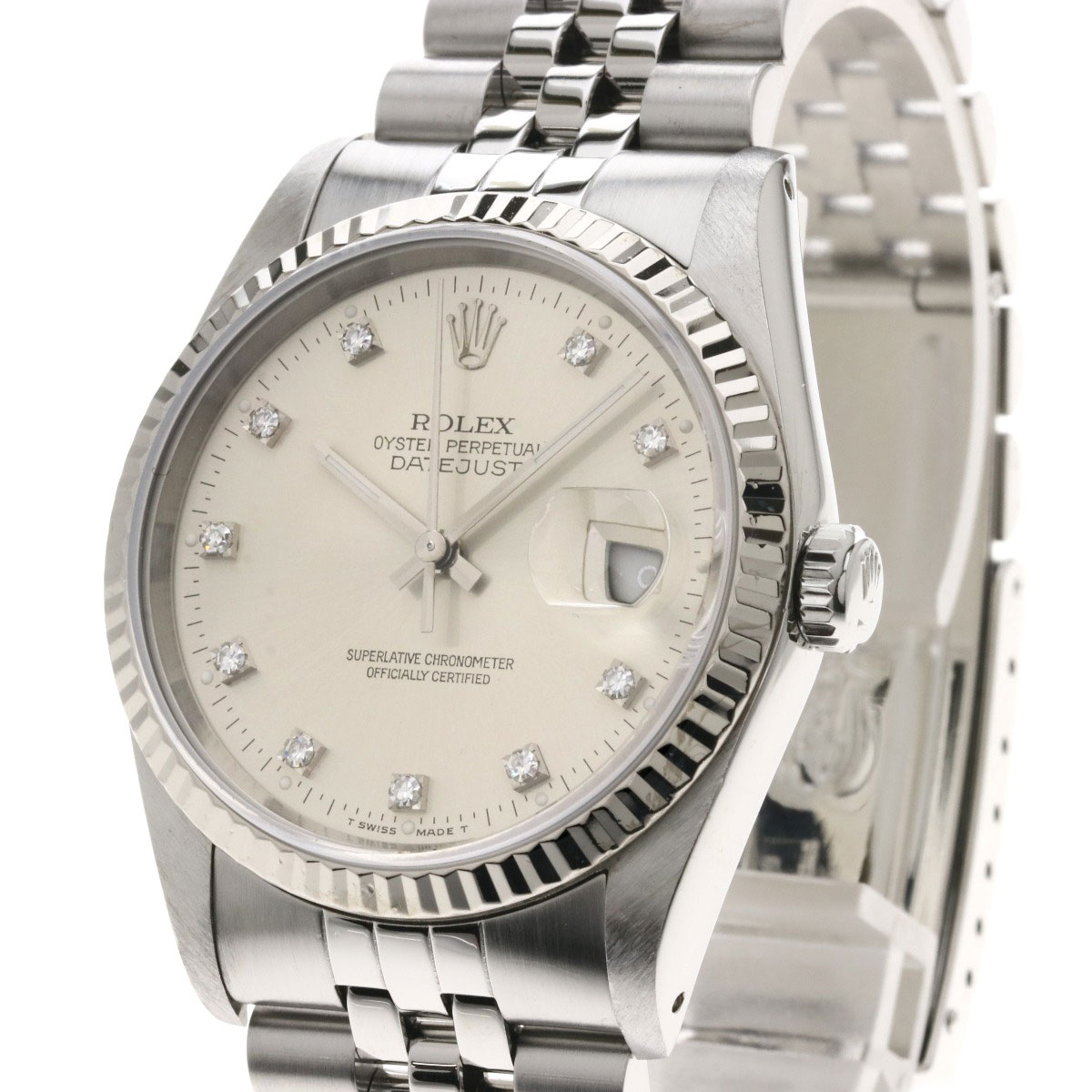 劳力士16234g datejust 10p钻石手表男士