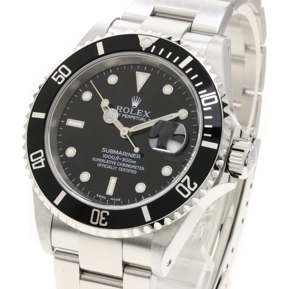 劳力士16610 submarina date手表男士