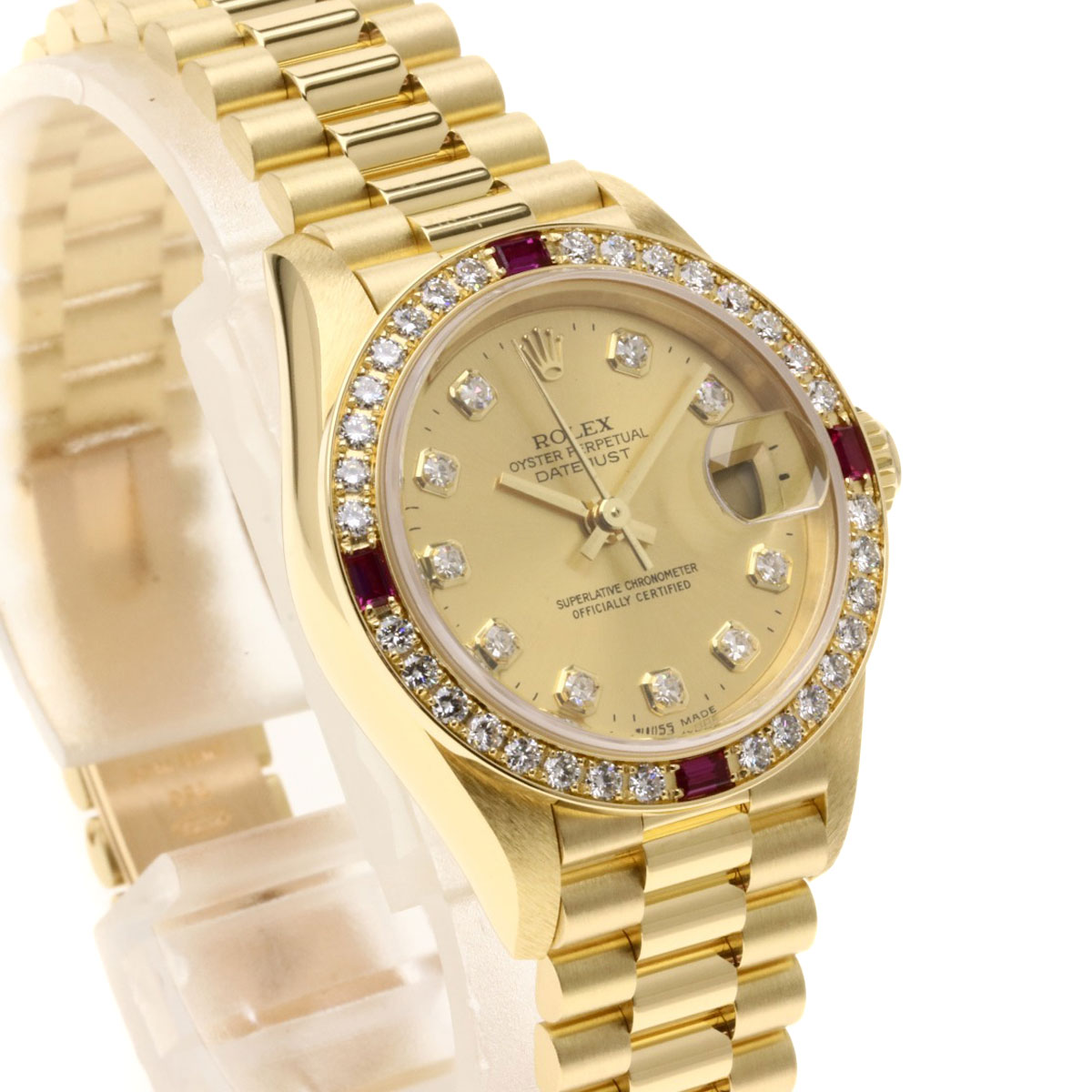 劳力士79068g datejust 10p钻石手表女士