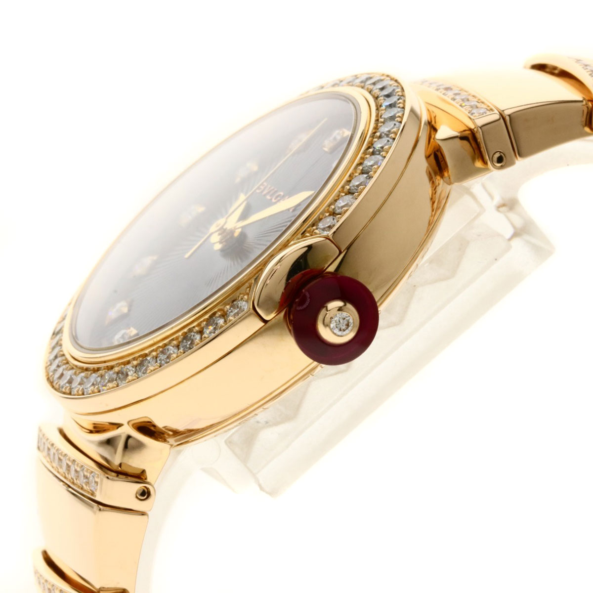 宝格丽lup33wgdgp露西亚钻石手表女士