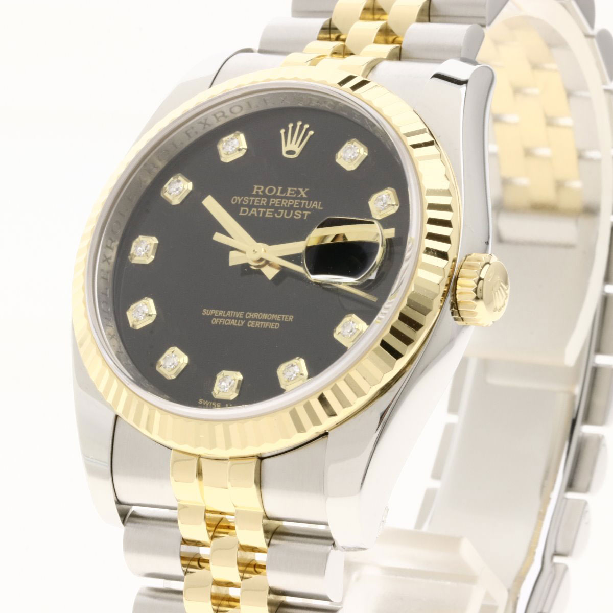 劳力士116233g datejust 10p钻石手表男士