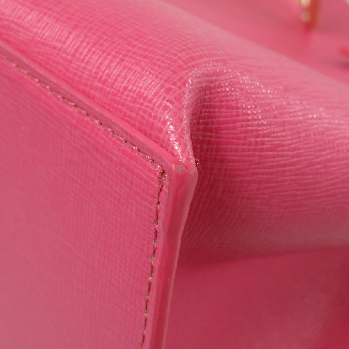 フルラ チャーム付き トートバッグレディース