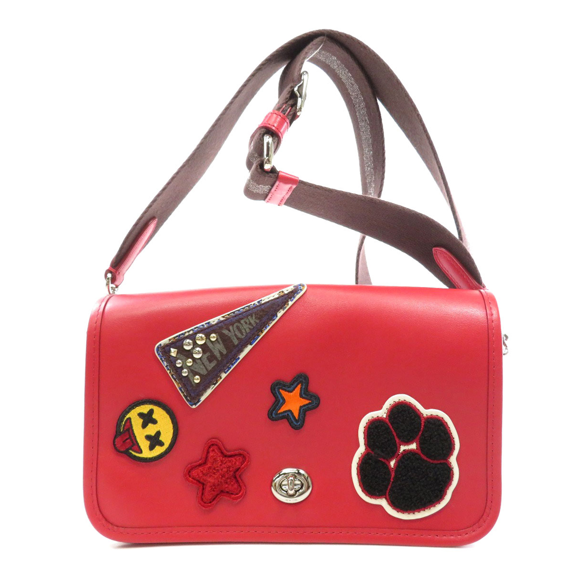 コーチ F912 ワッペン ショルダーバッグレディース ー ブラモ 欲しいブランド品がすぐ見つかる ネット通販サイト