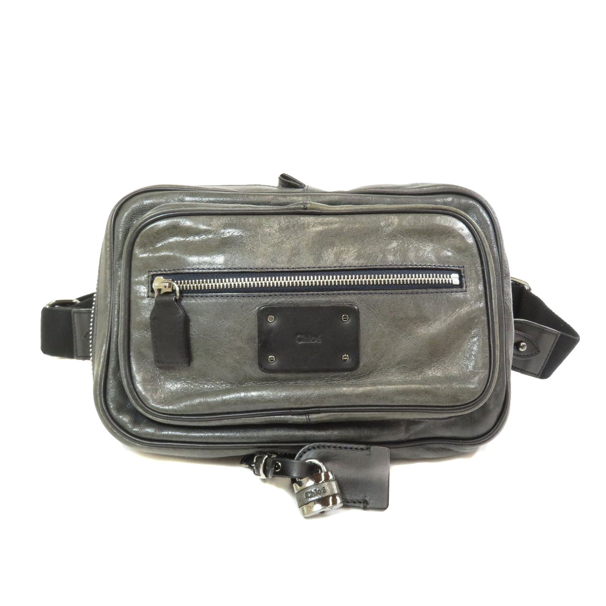 クロエ ロゴ型押し ボディバッグメンズ ー ブラモ 欲しいブランド品がすぐ見つかる ネット通販サイト