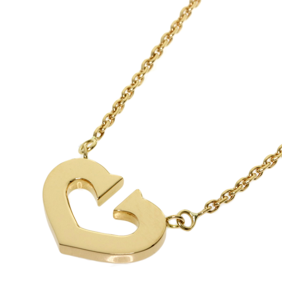 卡地亚c心形项链女装