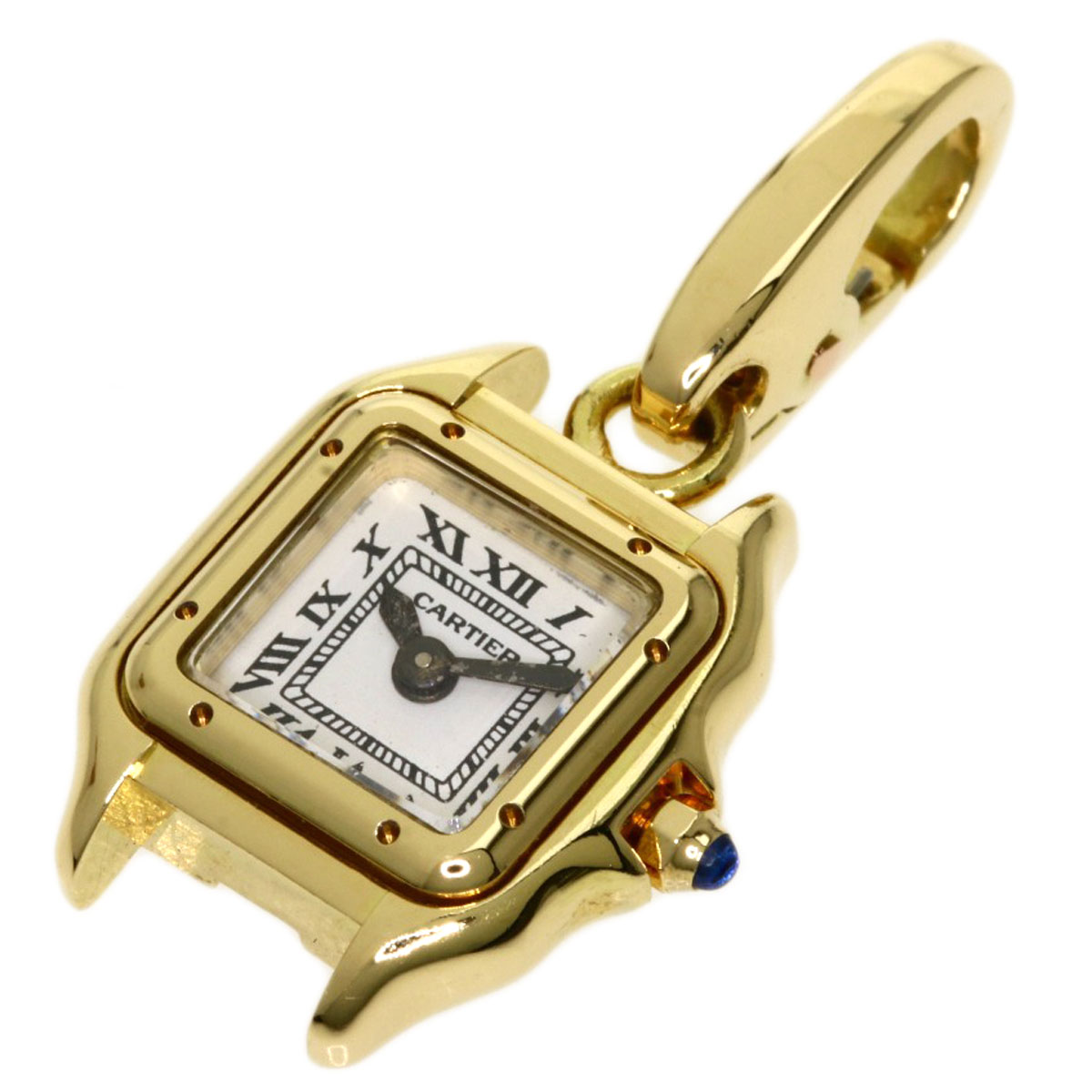 カルティエ パンテール 時計モチーフ ペンダントトップレディース ー ブラモ 欲しいブランド品がすぐ見つかる ネット通販サイト