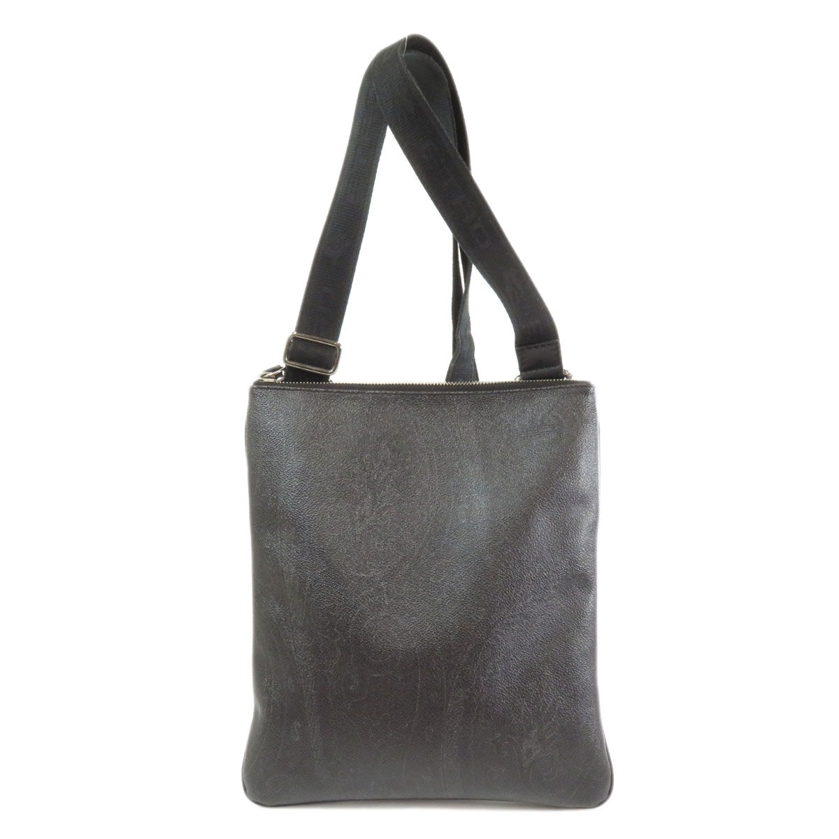 エトロ Pvc ペイズリー柄 ショルダーバッグメンズ ー ブラモ 欲しいブランド品がすぐ見つかる ネット通販サイト