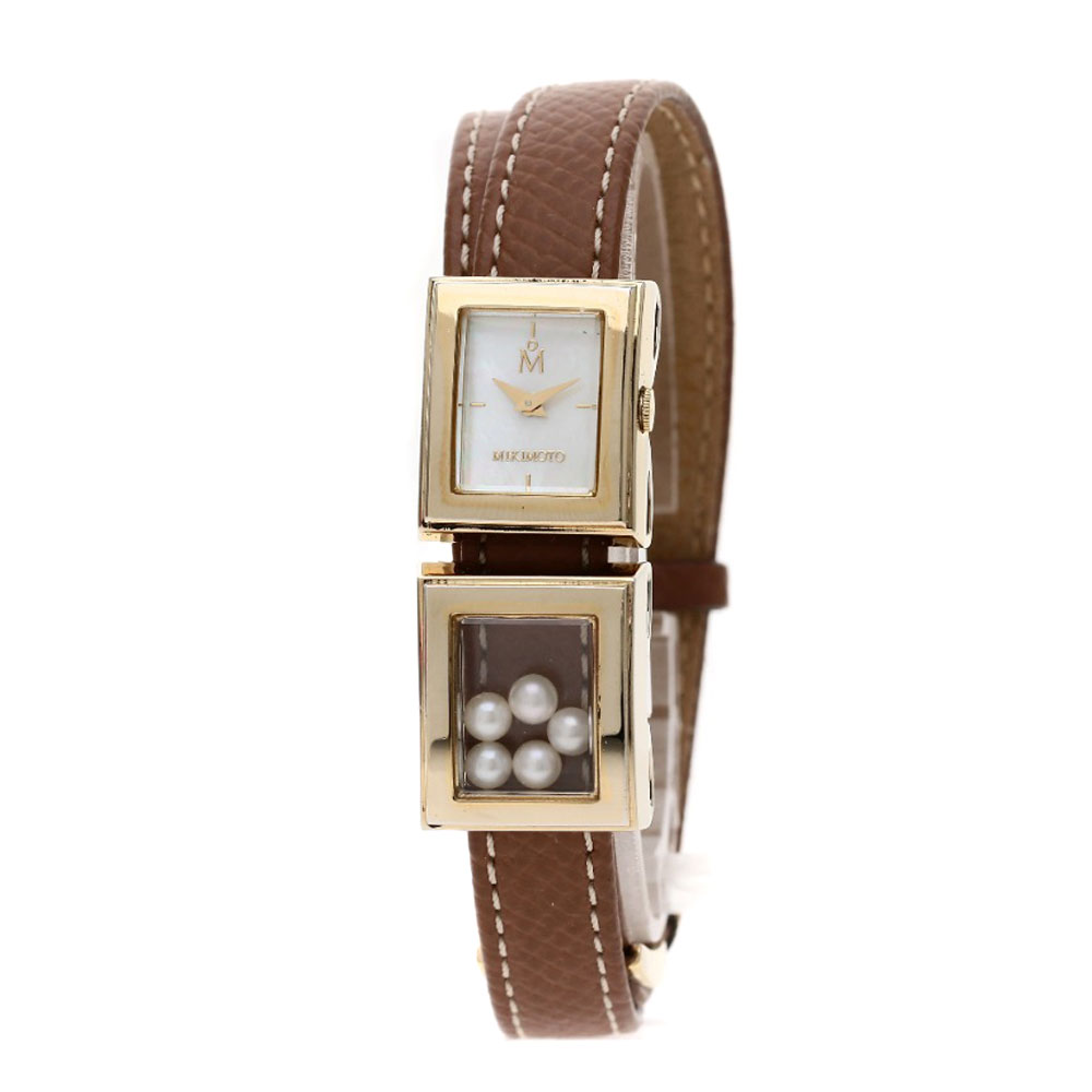 mikimoto pearl watch