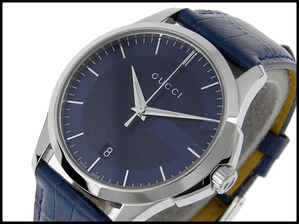 b rakushi网店☆正品gucci gucci男士石英手表126.