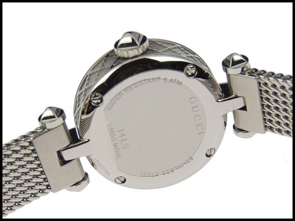 b rakushi网店☆正品gucci gucci diamantissima女士石英表141.