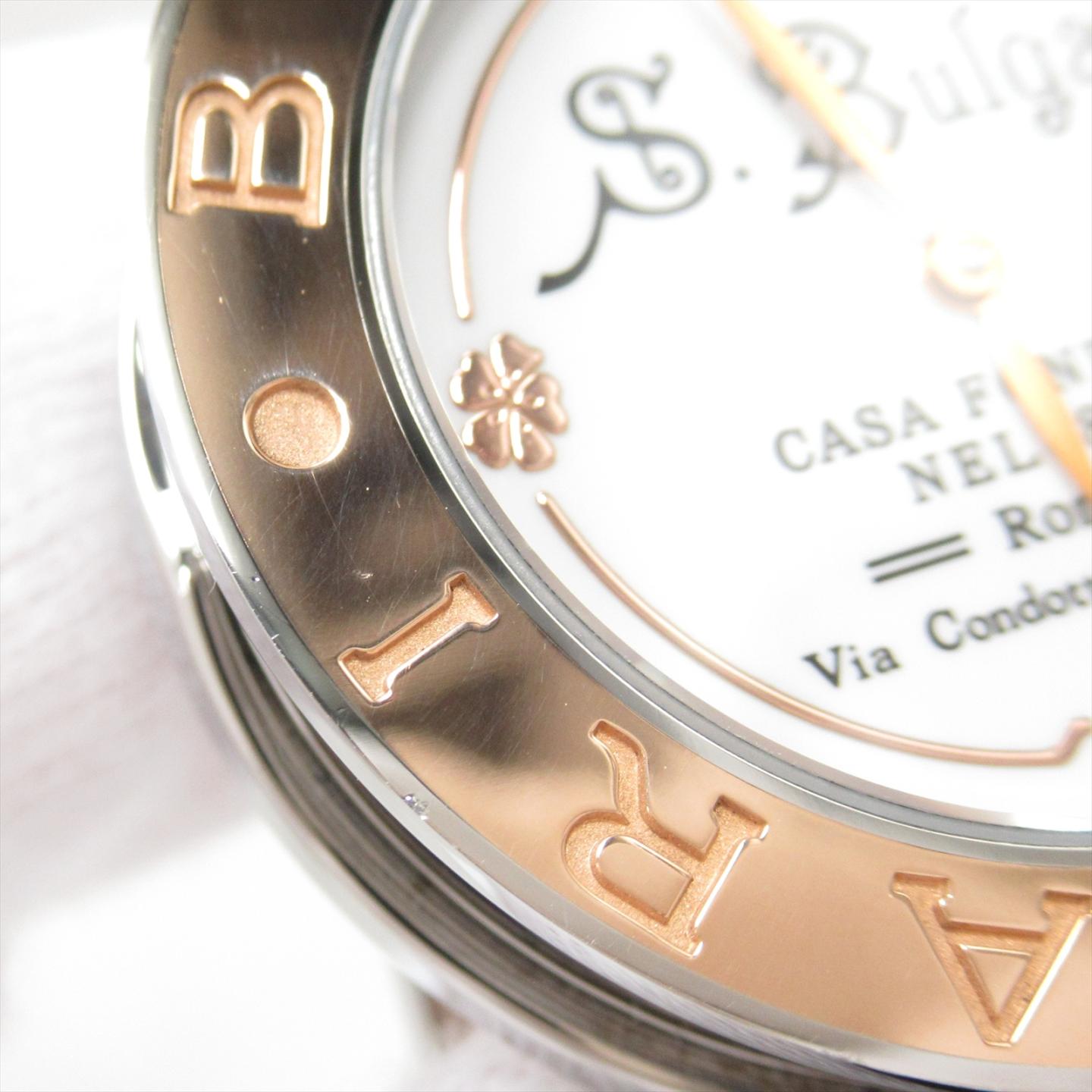 bvlgari bvlgari b-zero1手表bz35wsgl白色不锈钢(ss)