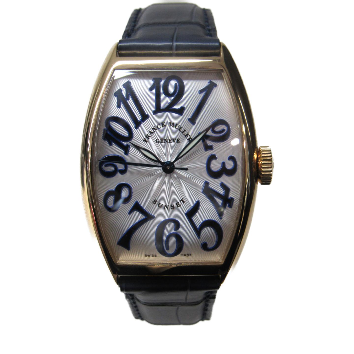 franck muller frank·muller tonneau car bez手表5850 sunset silva