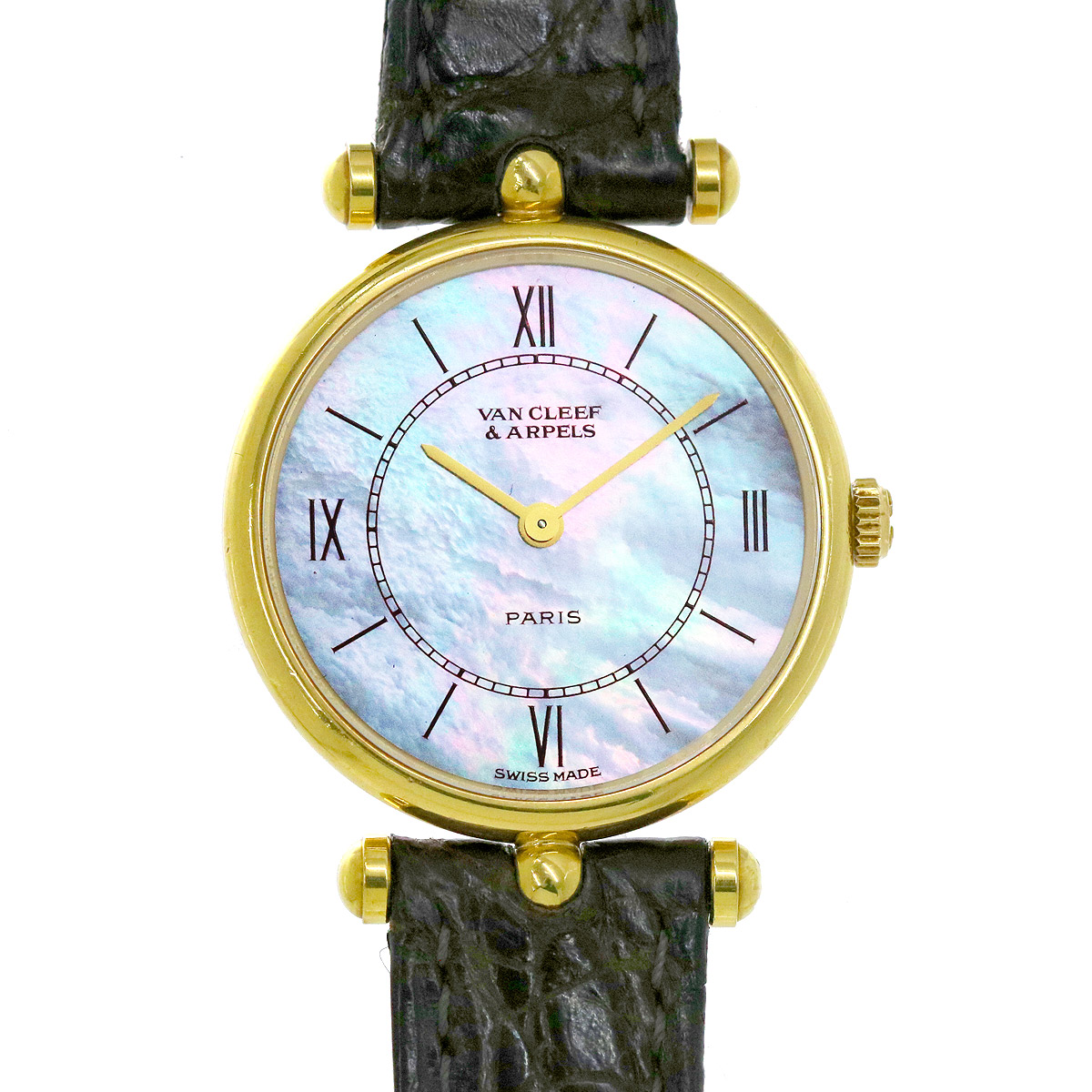 van cleef&arpels vancleef&arppels 18601女士手表k18yg外壳[观看]