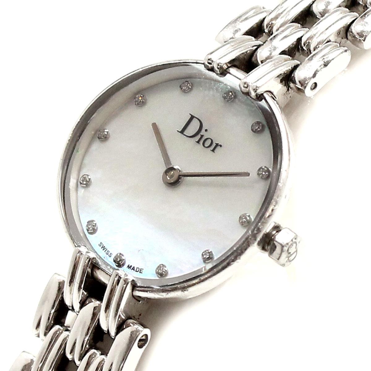 christian dior迪奥bagiramini cd092110女士手表白壳[观看]