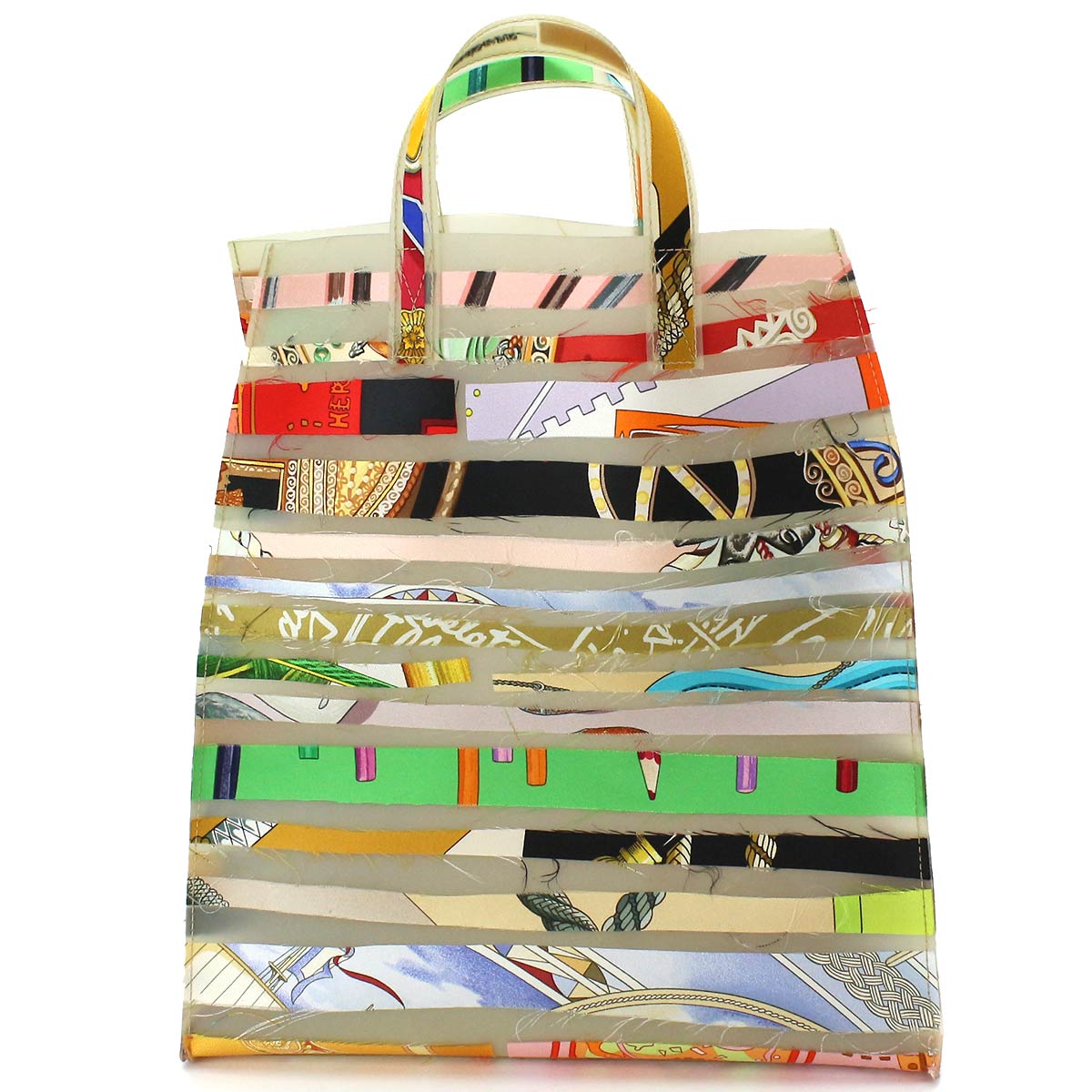 エルメススモールルーヴル美術館限定ハンドバッグマルチカラー - www ...