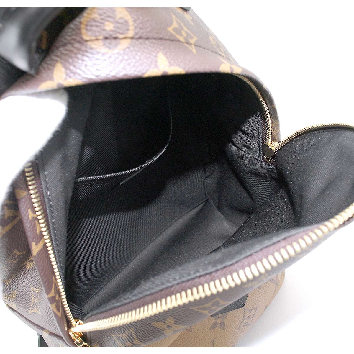 未使用的展品路易威登monogram reverse palm springs背包pm [品牌]