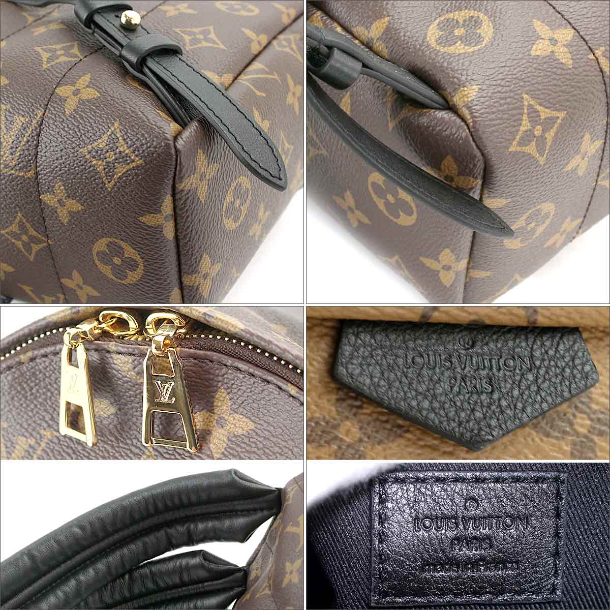 未使用的展品路易威登monogram reverse palm springs背包pm [品牌]