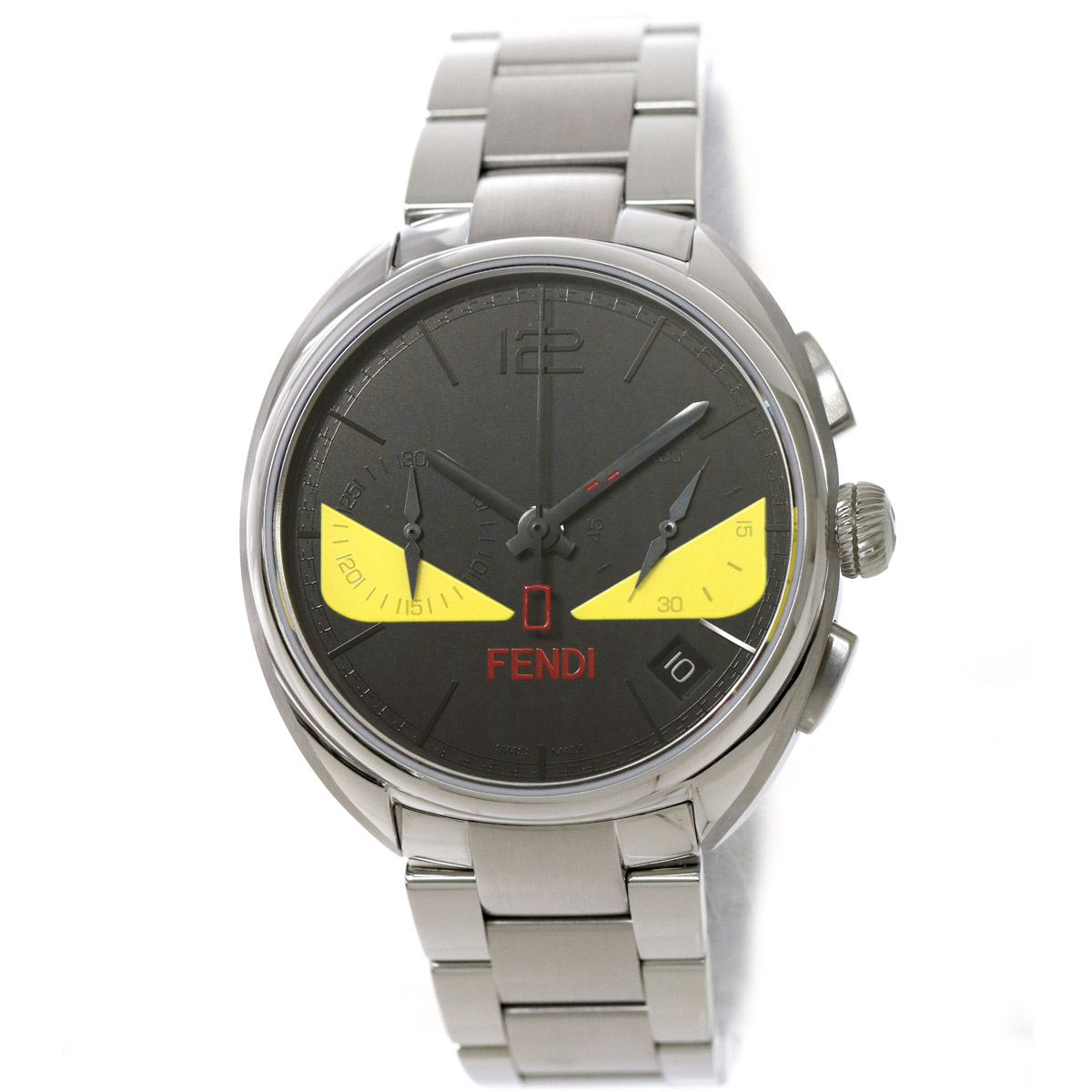 オリジナル 新品 FENDI バグス 時計 モンスター ブラック