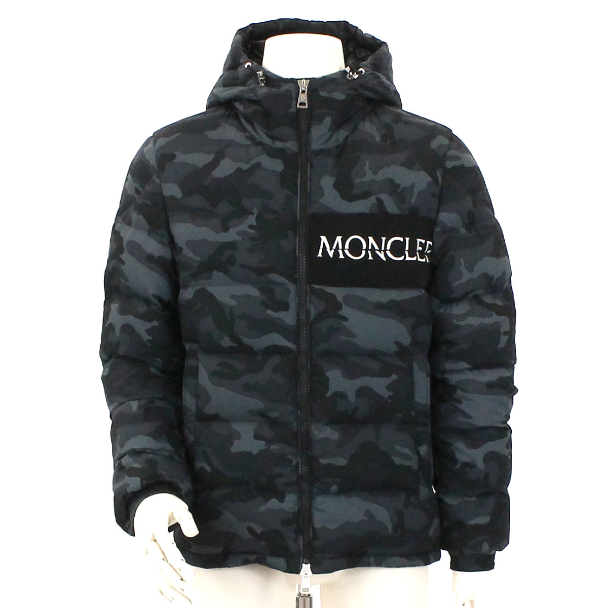 moncler black camo jacket