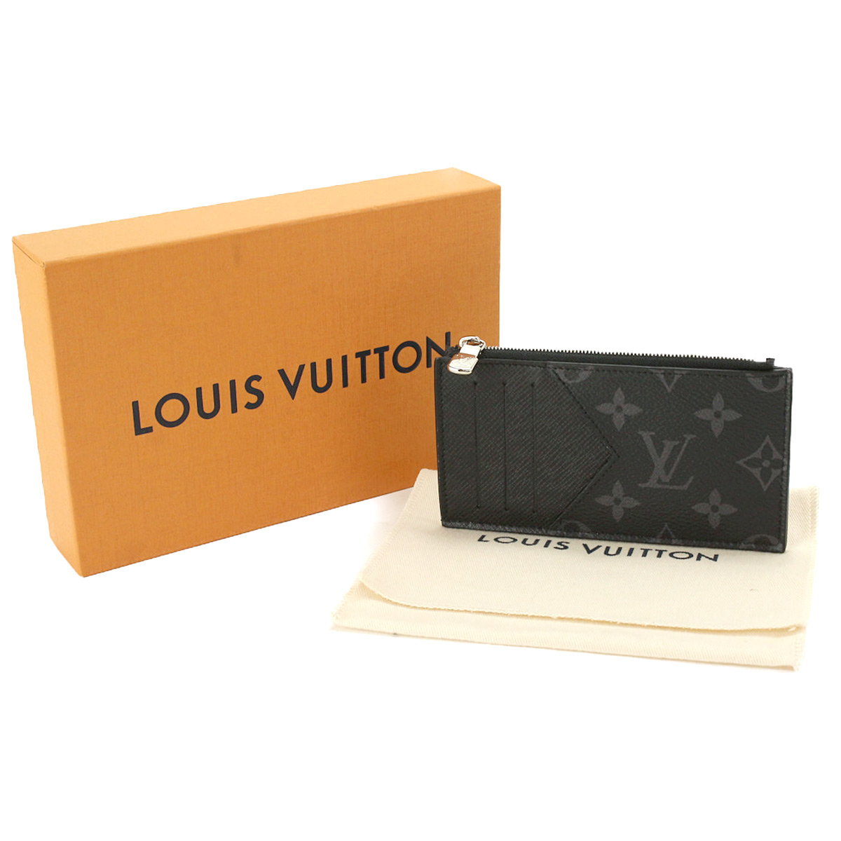 Louis Vuitton Coin Card Holder Monogram Eclipse Solaire Paul Smith