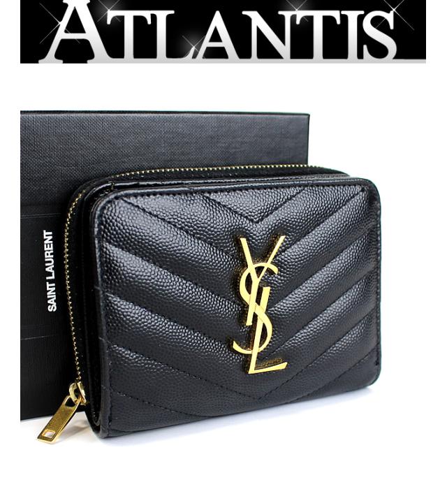 スノーブルー YSL 二つ折り 財布 - crumiller.com