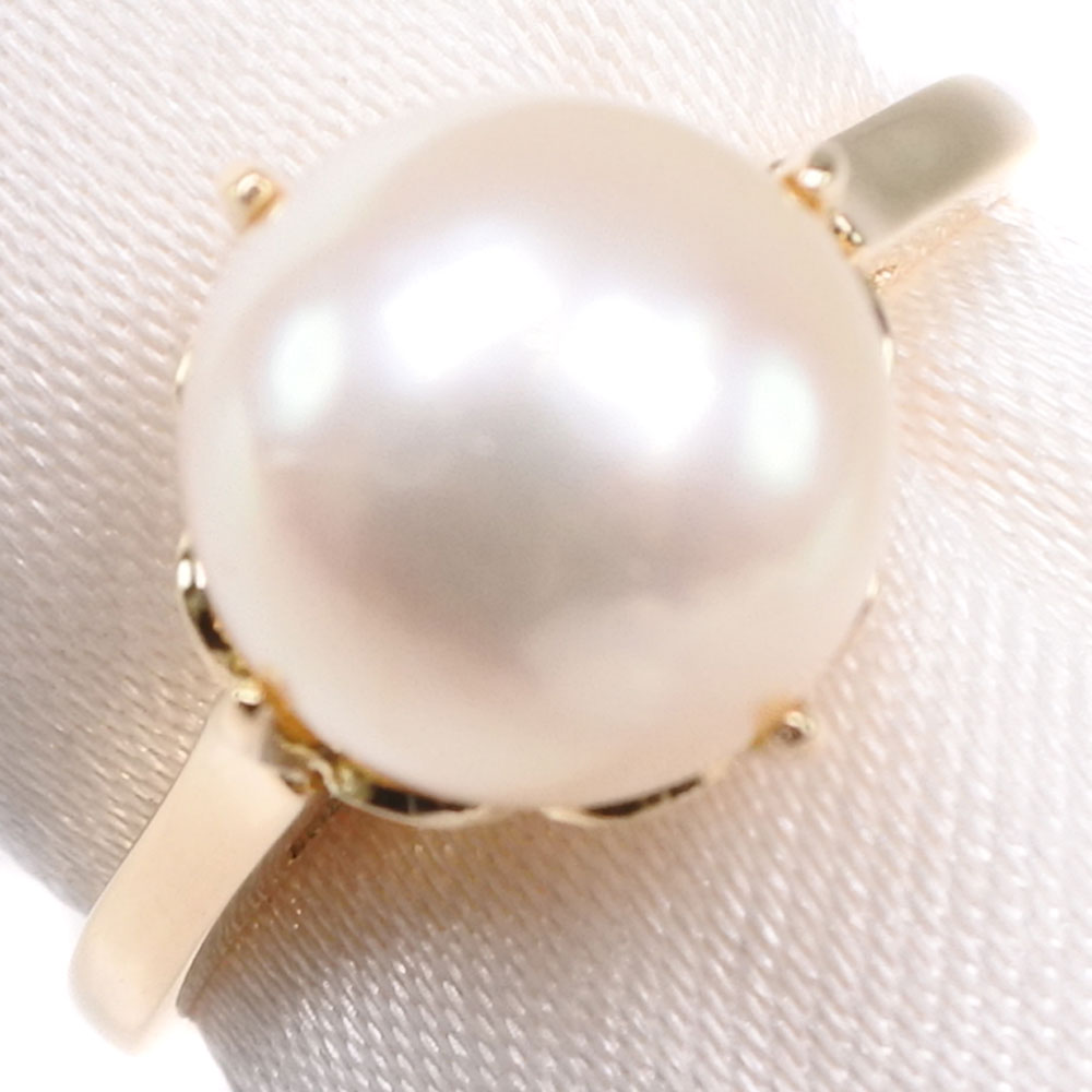 mikimoto御木本珍珠8毫米珍珠×k18黄金6.