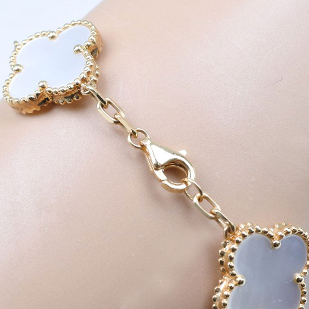 k18黄金×白壳女士手链[使用] a级