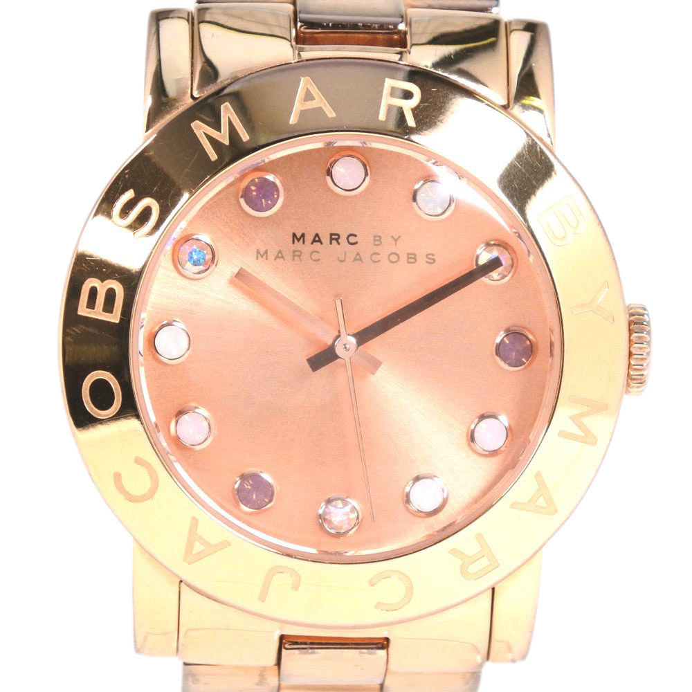 低価格の MARC JACOBS 腕時計 ピンクゴールド opri.sg