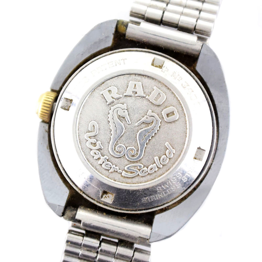 rado雷达diastar水封不锈钢自动女式银色表盘[上一页]