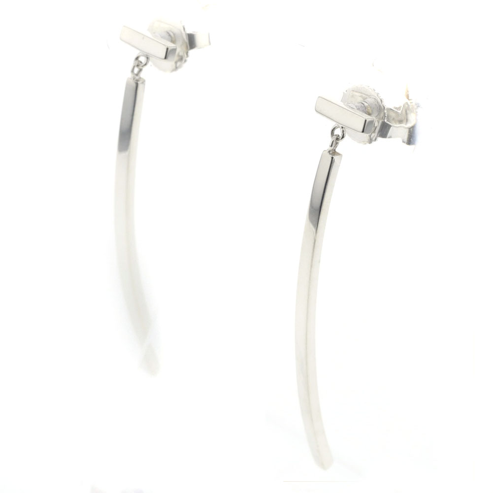 tiffany wire bar earrings